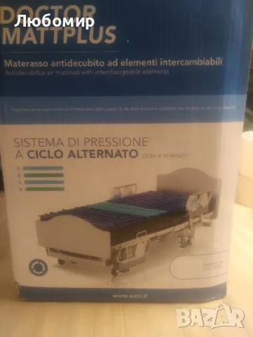 Антидекубитален дюшек със сменяеми елементи с регулируем компресор с променлив цикъл

, снимка 4 - Други - 48095323