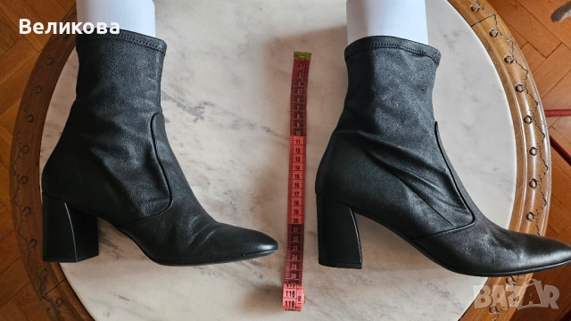 Боти HÖGL естествена кожа, снимка 6 - Дамски боти - 52278157