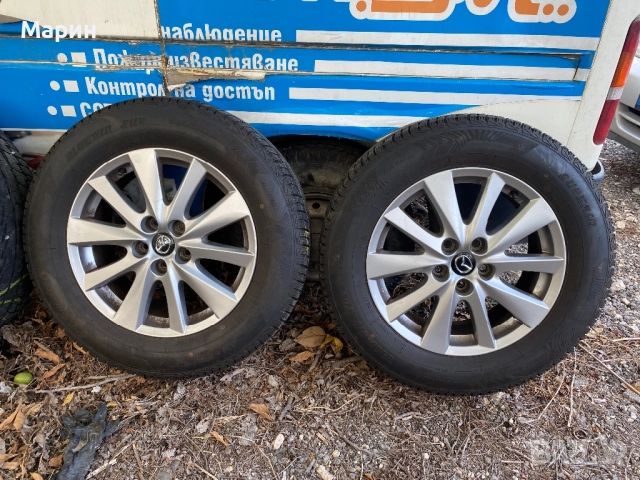 Оригинални джанти за Mazda 17 цола , снимка 3 - Гуми и джанти - 51647603