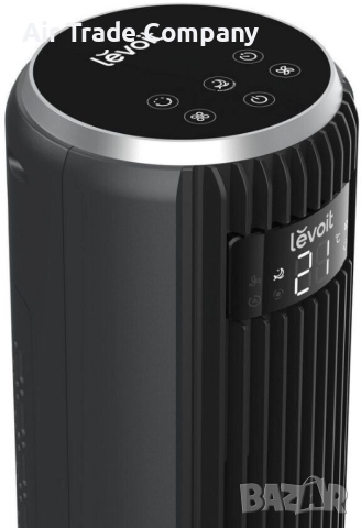 Вентилатор Levoit TempSense 36 DC Tower Fan, 92 см, снимка 7 - Вентилатори - 51753822