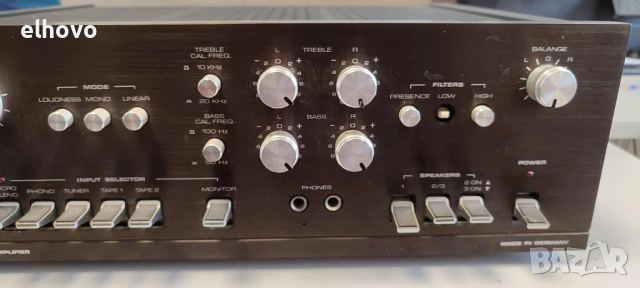 Стерео усилвател DUAL CV 1600, снимка 3 - Ресийвъри, усилватели, смесителни пултове - 51687151