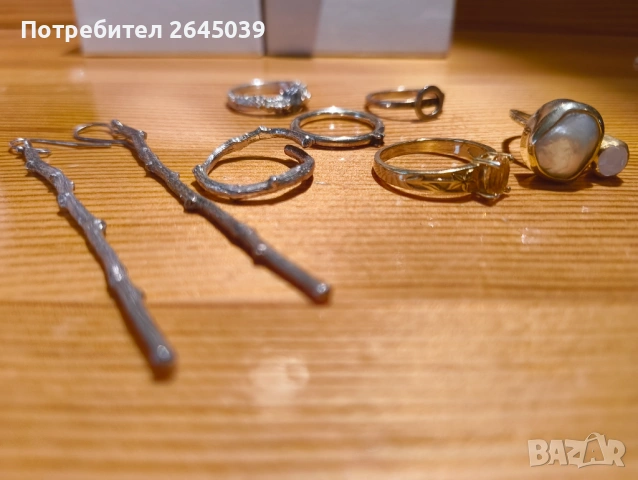 Лот сребърни бижута, снимка 2 - Бижутерийни комплекти - 53481525