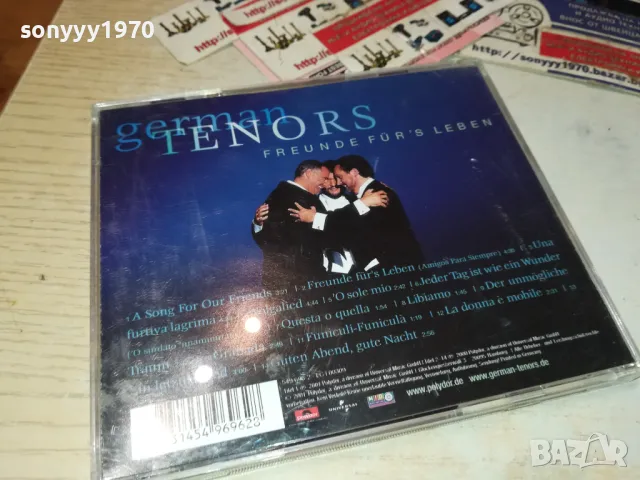 GERMAN TENORS CD-ВНОС GERMANY 0601251943, снимка 4 - CD дискове - 48576328