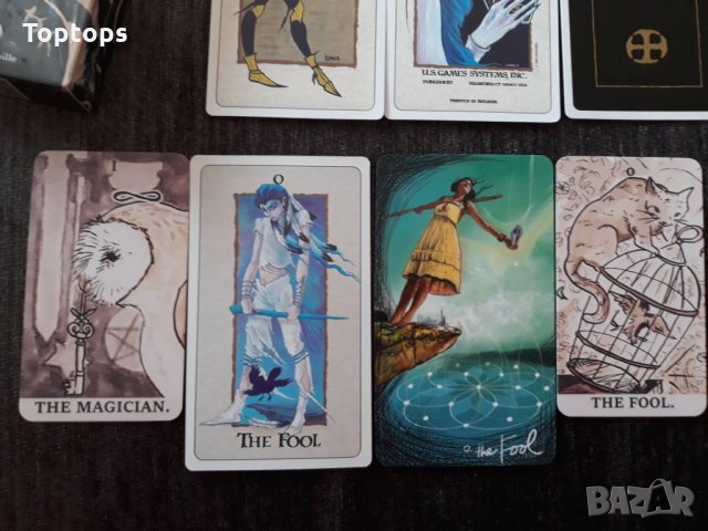 Londa Tarot - феноменална таро колода с 79 карти и хартиена книжка, 12см х 7см, снимка 18 - Други игри - 32863535