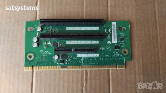 Lenovo 2U Riser 5 ML2x8 and 2xPCI-E x16