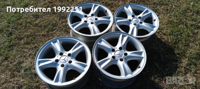 4бр. ляти джанти за Mercedes C класа. 2бр от джантите са 7J16 ET37, а другите две 8J16 ET32. Внос от