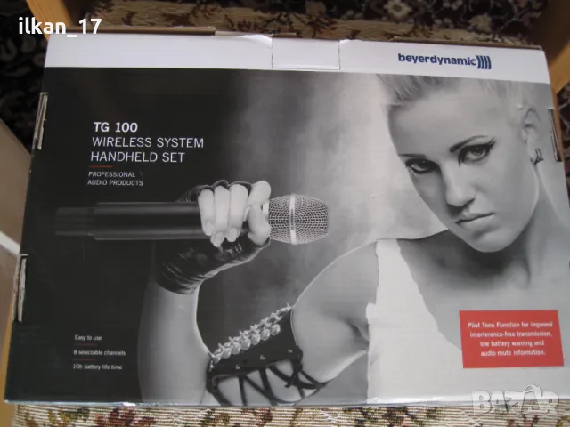 Микрофон Beyerdynamic TG 100 Оригинален Внос от Германия в Отлично Състояние, снимка 2 - Микрофони - 49685427