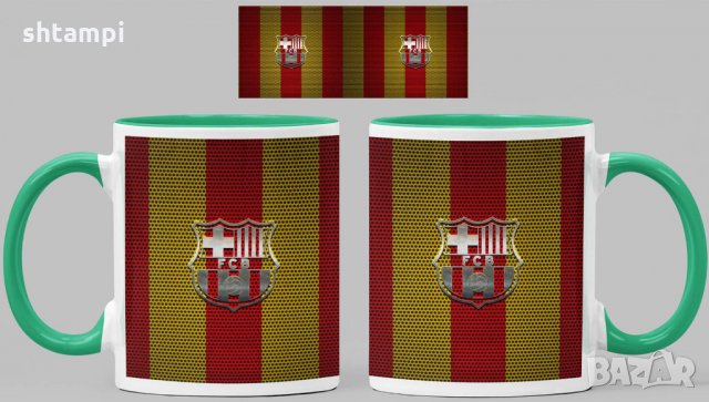 Чаша Барселона Barcelona Керамична, снимка 2 - Фен артикули - 34783166