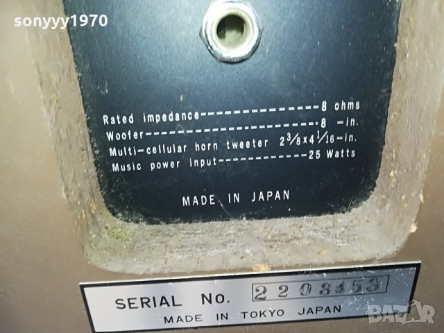 AKAI-MADE IN JAPAN-РЕТРО ТОНКОЛОНИ-ВНОС АНГЛИЯ, снимка 15 - Тонколони - 28393718