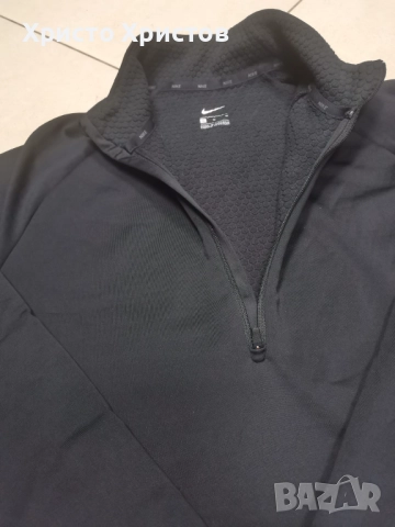 Мъжка ватирана блуза NIKE Размер М, снимка 2 - Блузи - 52752499