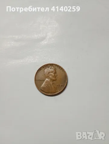 САЩ монета 1 цент 1941 г , снимка 1