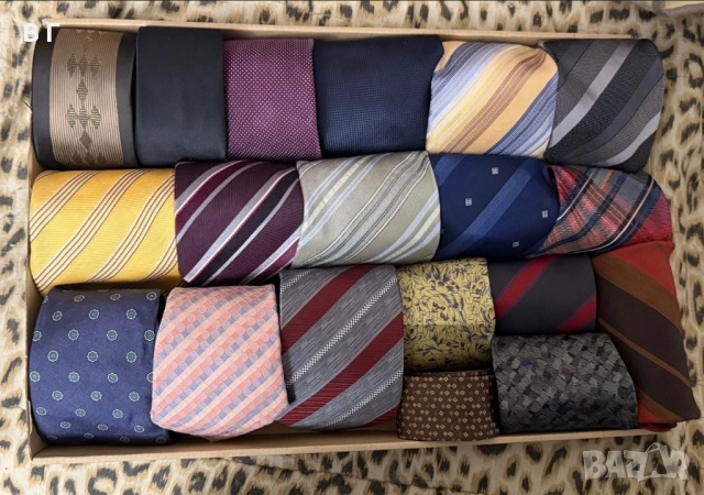 Луксозни мъжки вратовръзки  в разноцветни тонове подходящи за официални събития и сватби