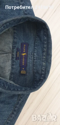 POLO Ralph Lauren Slim Fit Cotton Mens Size M ОРИГИНАЛ! Мъжка Дънкова Риза!, снимка 4 - Ризи - 51103862