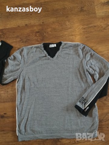 eisbär 100% merino wool mens knitwear - мъжки мериновул пуловер КАТО НОВ Л, снимка 10 - Пуловери - 43526905