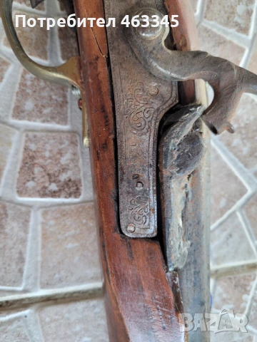 Пушка, кремъклийка, евзи, снимка 4 - Антикварни и старинни предмети - 51085236