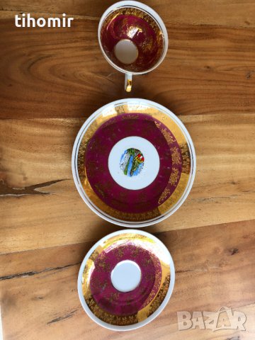 Баварска чаша за кафе, снимка 4 - Чаши - 43700930