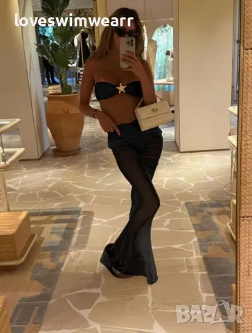 Бански с пола, снимка 2 - Бански костюми - 49658376