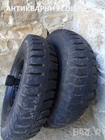 Комплект Стари Джанти С Гуми За Мотофреза., снимка 4 - Гуми и джанти - 49995916