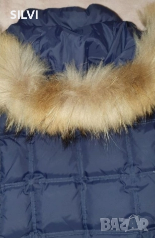 Оригинално зимно  яке Eddie Pen   от пух с естествена кожа на качулката , снимка 7 - Детски якета и елеци - 52751184