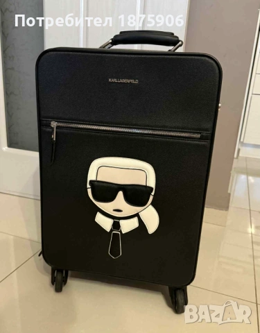 Куфар Karl Lagerfeld, снимка 5 - Куфари - 53130325