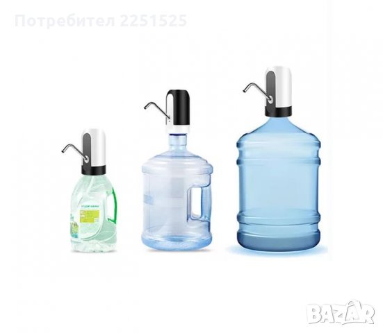 Електрическа помпа за вода, диспенсър eл. помпичка за течности бутилка, снимка 3 - Други - 32879841