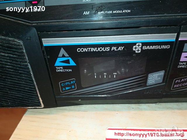 ⭐️SAMSUNG W-29 РАДИО И КАСЕТА 0210221402L, снимка 10 - Радиокасетофони, транзистори - 38191120