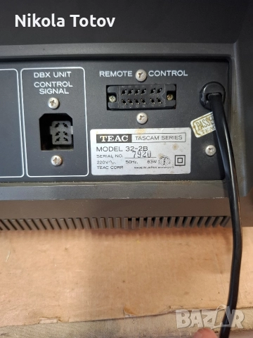Продава се ролков магнетофон TEAC TASCAM SERIES 32-2B. , снимка 9 - Други - 52652513
