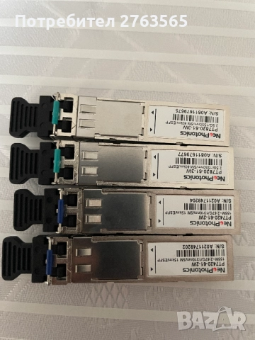 Продавам SFP-та Cisco, Gigastream, NeoPhotonics, снимка 12 - Мрежови адаптери - 51778164