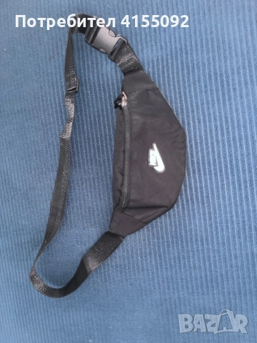 Мъжка чанта за кръста на Nike черна , снимка 1