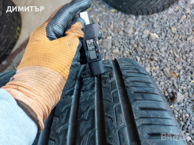 4бр.летни гуми CONTINENTAL 235/55/18 100V DOT 0124, снимка 4 - Гуми и джанти - 48948320