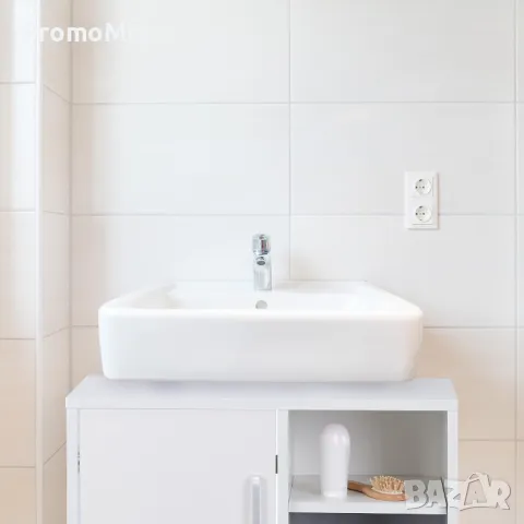 Шкаф за баня Relaxdays 10023723 Долен шкаф за мивка , снимка 3 - Шкафове - 49010040