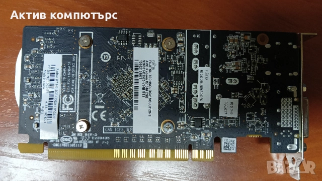 Видеокарта Fujitsu AMD Radeon R7 340 2GB GDDR5 DVI DP PCI-E Low Profile, снимка 2 - Видеокарти - 53563972