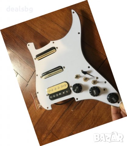 HSS оборудван пикгард,релси на сингли, снимка 5 - Китари - 38303878