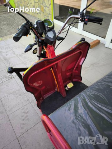 Електрическа Селскостопанска Триколка HEAVY CARGO 2000W Red, снимка 13 - Селскостопанска техника - 43120440