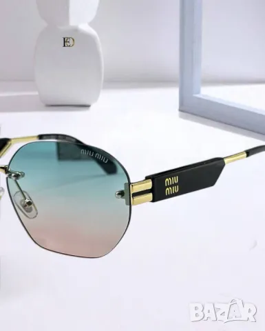 очила с калъф miu miu, снимка 5 - Слънчеви и диоптрични очила - 50406999