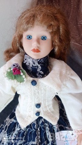 Викторианска порцеланова кукла 45 см