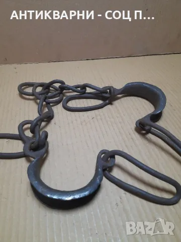 Соц Стари Ръчно Ковани Букай., снимка 2 - Антикварни и старинни предмети - 48696631