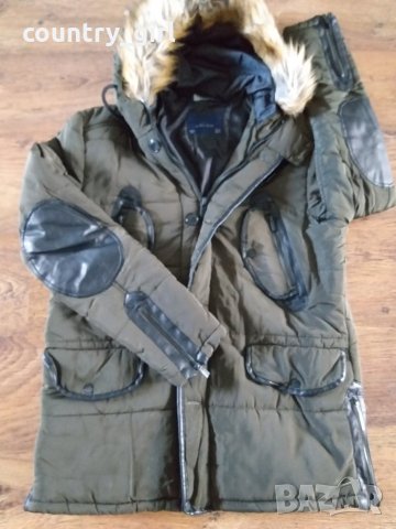  Zara Veste Capuche - страхотно мъжко яке НОВО БЕЗ ЕТИКЕТИ, снимка 7 - Якета - 27790018