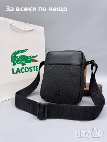 Мъжка чанта Lacoste - 3 налични цвята Код D1286, снимка 3 - Чанти - 47871802