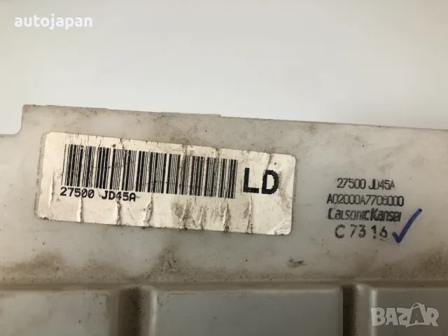 Управление климатик Nissan Qashqai 2008г 27500JD45A, снимка 2 - Части - 49675316