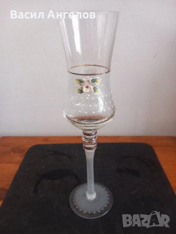кристална чаша, снимка 2 - Чаши - 43747102