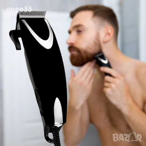 Машинка за подстригване Rosberg, 9W с регулируеми остриета и пълен комплект аксесоари, снимка 2 - Машинки за подстригване - 50868424
