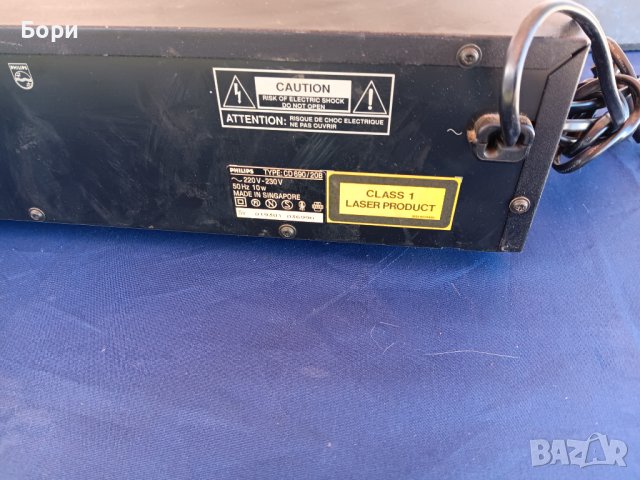 PHILIPS CD 690 CD Player, снимка 10 - Плейъри, домашно кино, прожектори - 44130175