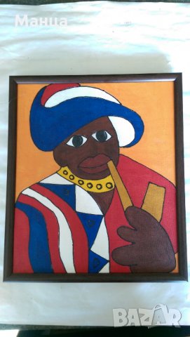 Африкански картини Батик, снимка 1 - Картини - 26585880