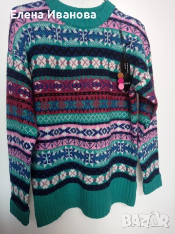Дамски пуловер, снимка 1 - Блузи с дълъг ръкав и пуловери - 44097902