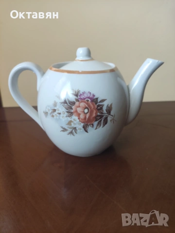 Порцеланов чайник СССР, снимка 5 - Аксесоари за кухня - 53398958