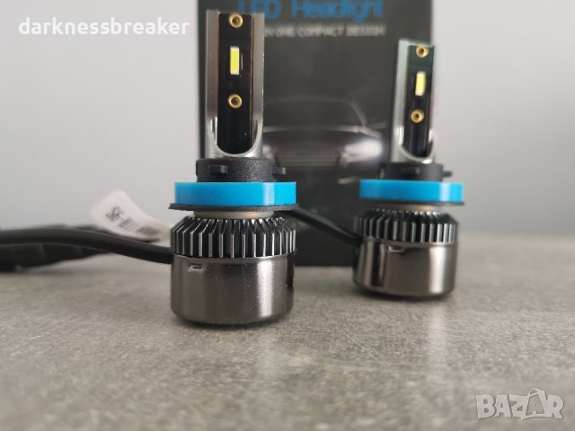 LED крушки за основни фарове H1 Н7 Н11 НВ3 НВ4 M-Tech LSF, снимка 9 - Аксесоари и консумативи - 38414600