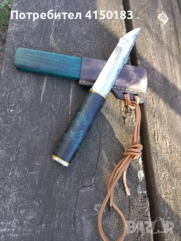 кован нож Якут от ШХ15 , снимка 2 - Ножове - 52979272