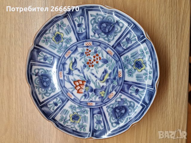 Китайска чиния китайски порцелан , снимка 1 - Антикварни и старинни предмети - 38411253