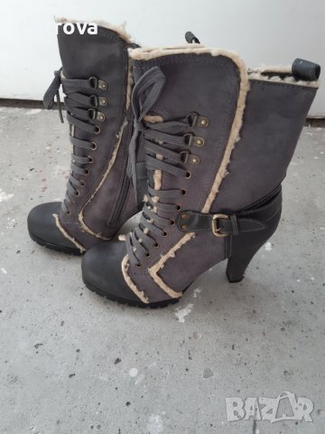 Дамски боти аксел 40 номер висок ток, снимка 2 - Дамски боти - 37825654